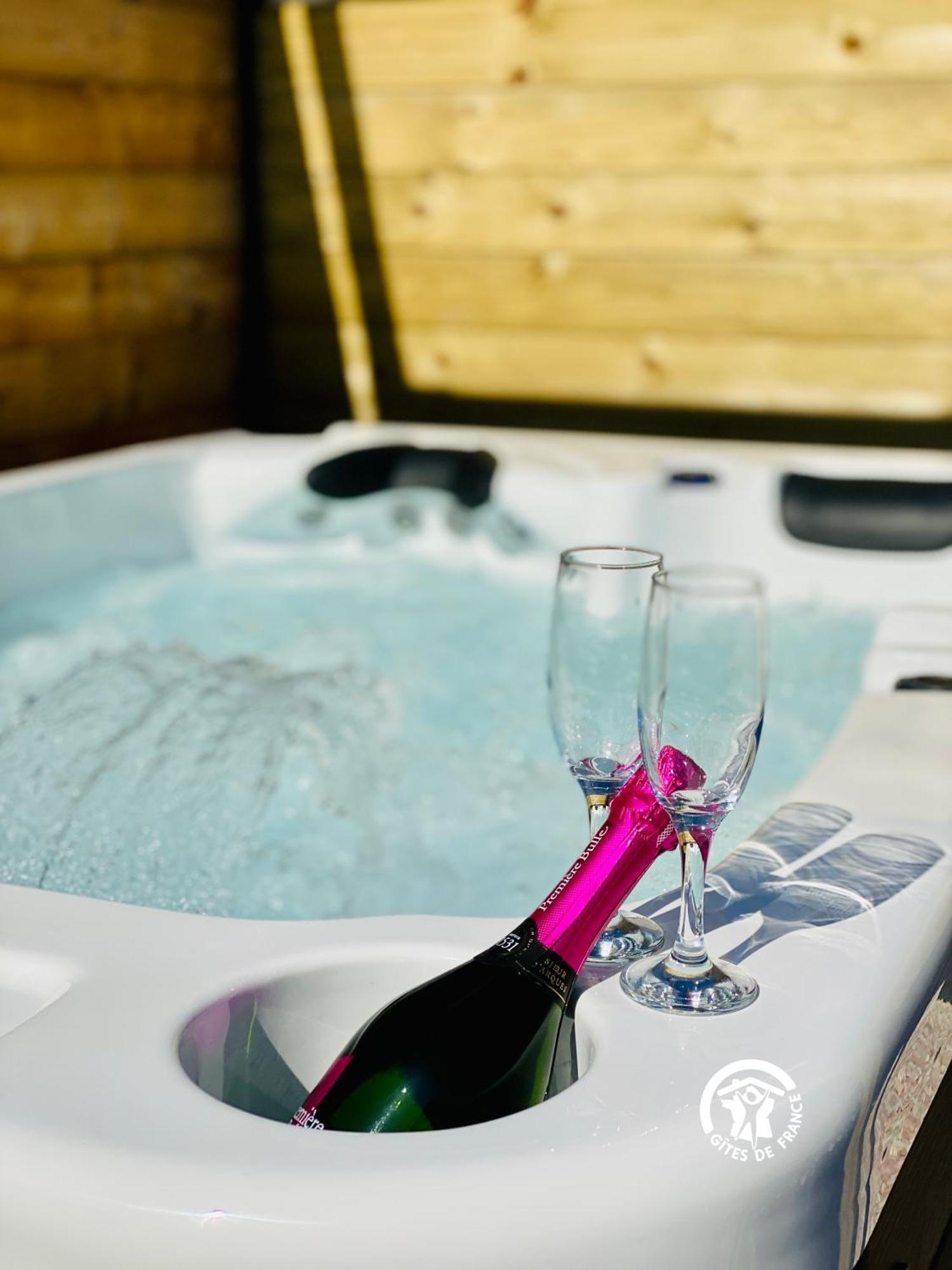 Gite & Spa Le Villemachois - 4 Etoiles - Jacuzzi Couvert - Calme Et Independant - Clim - Parking - 5 Min Carcassonne Villemoustaussou Exterior foto